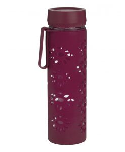 Purple- Fresco Glass Bottle